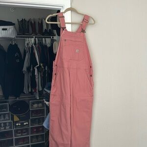 Blush Pink Carhartt Overalls